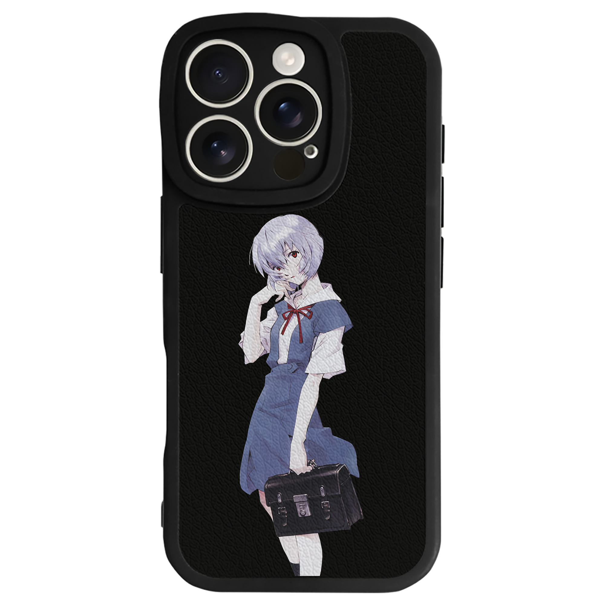（画像用） EVA 新世紀エヴァンゲリオン 【iPhone 16シリーズ対応】シリコンスマホケース（レザー調） 材質：シリコン